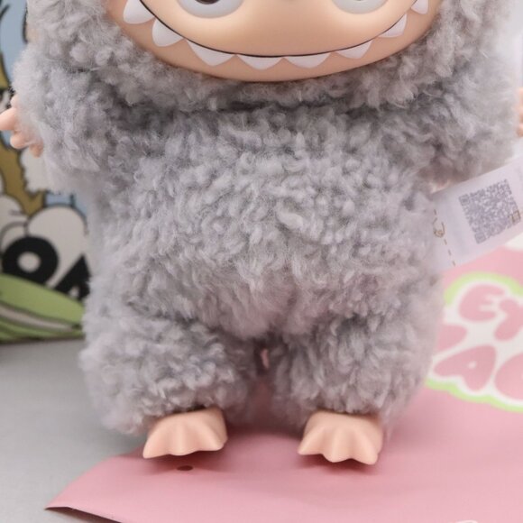 Authentic Labubu SESAME BEAN Exciting Macaron Plush Pendant Pop Mart US Seller - Picture 4 of 14